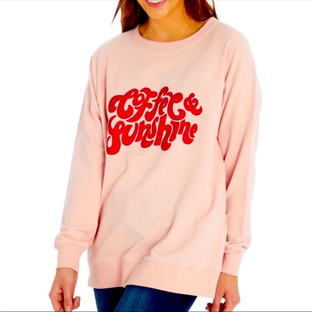 Wildfox Coffee and Sunshine oversized Size XL NWOT